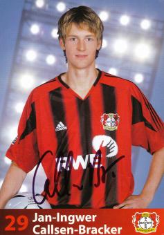 Jan Ingwer Callsen Bracker   2004/2005  Bayer 04 Leverkusen Fußball Autogrammkarte original signiert 