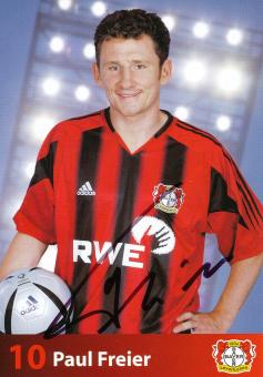 Paul Freier   2004/2005  Bayer 04 Leverkusen Fußball Autogrammkarte original signiert 