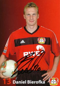 Daniel Bierofka  2003/2004  Bayer 04 Leverkusen Fußball Autogrammkarte original signiert 