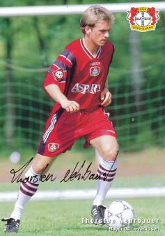 Thorsten Nehbauer    1997/1998  Bayer 04 Leverkusen Fußball Autogrammkarte original signiert 