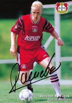 Carsten Ramelow    1997/1998  Bayer 04 Leverkusen Fußball Autogrammkarte original signiert 