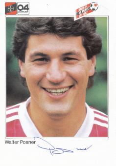 Walter Posner  1983/1984  Bayer 04 Leverkusen Fußball Autogrammkarte original signiert 