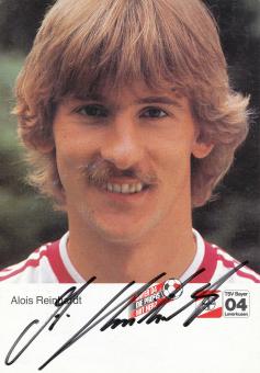Alois Reinhardt  24.9.1984  Bayer 04 Leverkusen Fußball Autogrammkarte original signiert 
