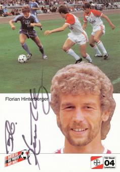 Florian Hinterberger  1.1.1985  Bayer 04 Leverkusen Fußball Autogrammkarte original signiert 