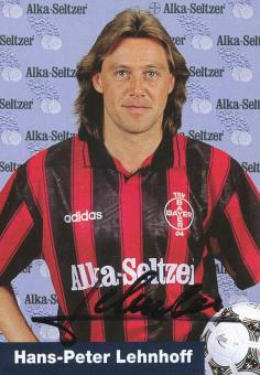 Erich Ribbeck  1995/1996  Bayer 04 Leverkusen Fußball Autogrammkarte original signiert 