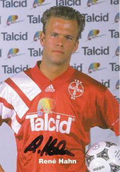 Rene Hahn   1994/1995  Bayer 04 Leverkusen Fußball Autogrammkarte original signiert 