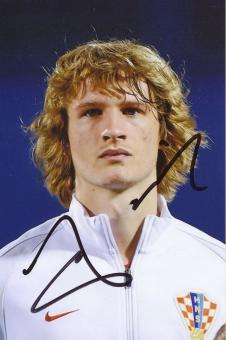 Tin Jedvaj  Kroatien  Fußball Autogramm Foto original signiert 