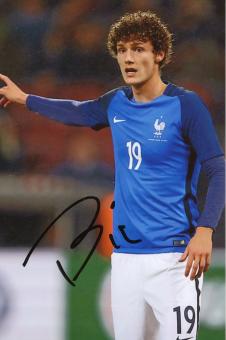 Benjamin Pavard  Frankreich Weltmeister 2018  Fußball Autogramm Foto original signiert 