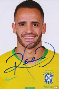 Renato Augusto  Brasilien  Fußball Autogramm Foto original signiert 