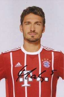 Mats Hummels  FC Bayern München  Fußball Autogramm Foto original signiert 