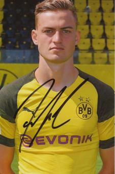 Jacob Bruun Larsen  Borussia Dortmund  Fußball Autogramm Foto original signiert 