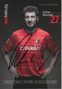 Stefan Reisinger   2009/2010  SC Freiburg Fußball Autogrammkarte original signiert 
