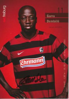 Garra Dembele   2011/2012  SC Freiburg Fußball Autogrammkarte original signiert 