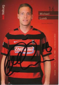 Michael Lumb  2011/2012  SC Freiburg Fußball Autogrammkarte original signiert 