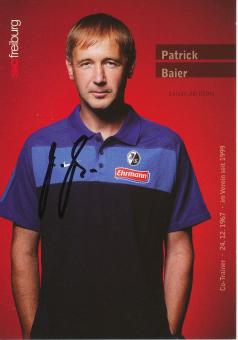 Patrick Baier  2011/2012  SC Freiburg Fußball Autogrammkarte original signiert 
