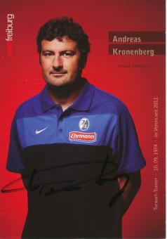 Andreas Kronenberg  2011/2012  SC Freiburg Fußball Autogrammkarte original signiert 