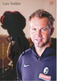 Lars Voßler  2014/2015  SC Freiburg Fußball Autogrammkarte original signiert 