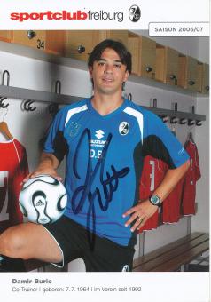 Damir Buric  2006/2007  SC Freiburg Fußball Autogrammkarte original signiert 