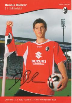 Dennis Bührer   2005/2006  SC Freiburg Fußball Autogrammkarte original signiert 