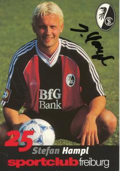 Stefan Hampl  1998/1999  SC Freiburg Fußball Autogrammkarte original signiert 