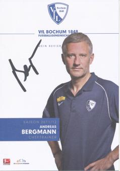 Andreas Bergmann  2011/2012 VFL Bochum  Fußball Autogrammkarte original signiert 