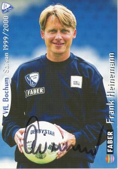 Frank Heinemann  1999/2000  VFL Bochum  Fußball Autogrammkarte original signiert 