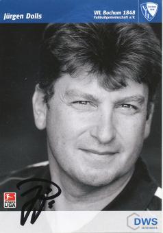 Jürgen Dolls  2003/2004  VFL Bochum  Fußball Autogrammkarte original signiert 