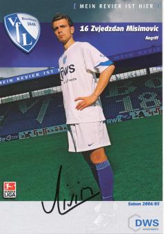 Zvjedzdan Misimovic  2004/2005  VFL Bochum  Fußball Autogrammkarte original signiert 