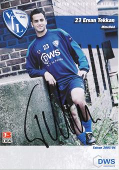 Ersan Tekkan  2005/2006  VFL Bochum  Fußball Autogrammkarte original signiert 