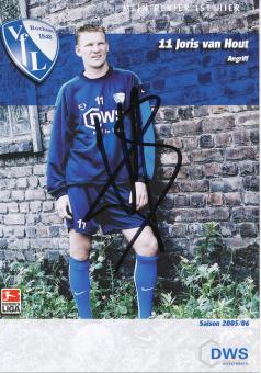 Joris van Hout  2005/2006  VFL Bochum  Fußball Autogrammkarte original signiert 