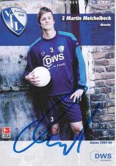 Martin Meichelbeck   2005/2006  VFL Bochum  Fußball Autogrammkarte original signiert 