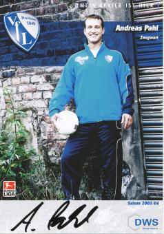 Andreas Pahl   2005/2006  VFL Bochum  Fußball Autogrammkarte original signiert 