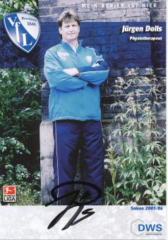 Jürgen Dolls   2005/2006  VFL Bochum  Fußball Autogrammkarte original signiert 