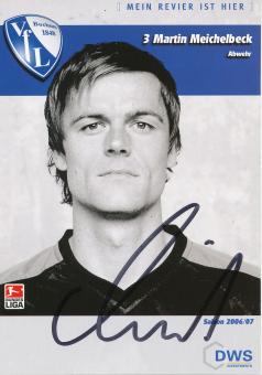 Martin Meichelbeck  2006/2007  VFL Bochum  Fußball Autogrammkarte original signiert 