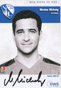 Nicolas Michaty  2006/2007  VFL Bochum  Fußball Autogrammkarte original signiert 