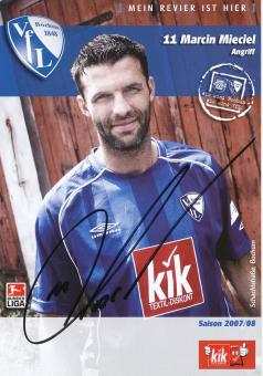 Marcin Mieciel  2007/2008  VFL Bochum  Fußball Autogrammkarte original signiert 