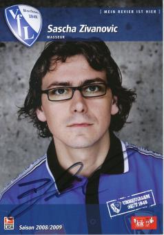 Sascha Zivanovic  2008/2009  VFL Bochum  Fußball Autogrammkarte original signiert 