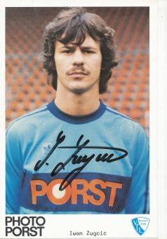 Iwan Zugcic  1980/1981  VFL Bochum  Fußball Autogrammkarte original signiert 