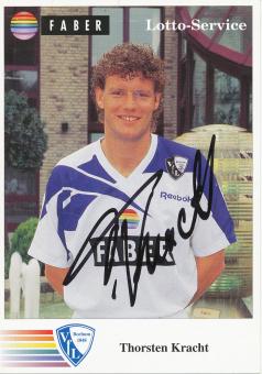 Thorsten Kracht  1995/1996  VFL Bochum  Fußball Autogrammkarte original signiert 