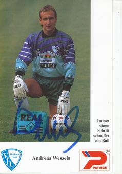 Andreas Wessels  1992/1993  VFL Bochum  Fußball Autogrammkarte original signiert 