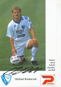 Michael Rzehaczek  1992/1993  VFL Bochum  Fußball Autogrammkarte original signiert 