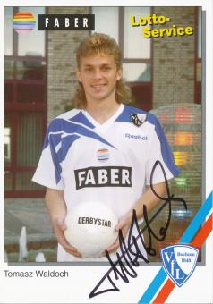 Tomasz Waldoch  1994/1995  VFL Bochum  Fußball Autogrammkarte original signiert 