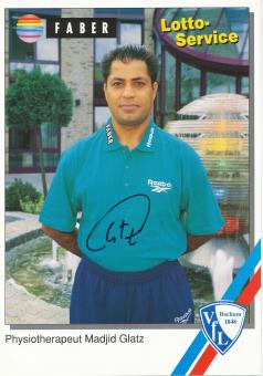 Madjid Glatz 1994/1995  VFL Bochum  Fußball Autogrammkarte original signiert 