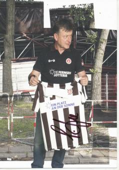 Siegmar Krahl  2011/2012  FC St.Pauli  Fußball Autogrammkarte original signiert 