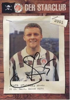 Piotr Staczek   2001/2002  FC St.Pauli  Fußball Autogrammkarte original signiert 