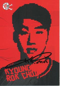Kyoung Rok Choi   2016/2017  FC St.Pauli  Fußball Autogrammkarte original signiert 