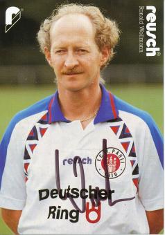 Ronald Wollmann  1994/1995  FC St.Pauli  Fußball Autogrammkarte original signiert 