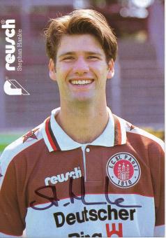 Stephan Hanke  1994/1995  FC St.Pauli  Fußball Autogrammkarte original signiert 