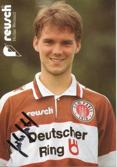 Niclas Weiland  1994/1995  FC St.Pauli  Fußball Autogrammkarte original signiert 
