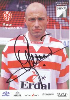 Marco Grevelhörster   FSV Mainz 05  Fußball Autogrammkarte original signiert 